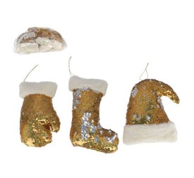 COLGANTE FIGURA ORO BRILLO 3ST LENT 20CM