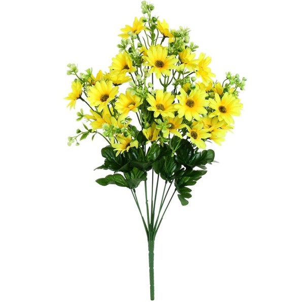 RAMO MARGARITAS X 10-54 CM (AMARILLO)