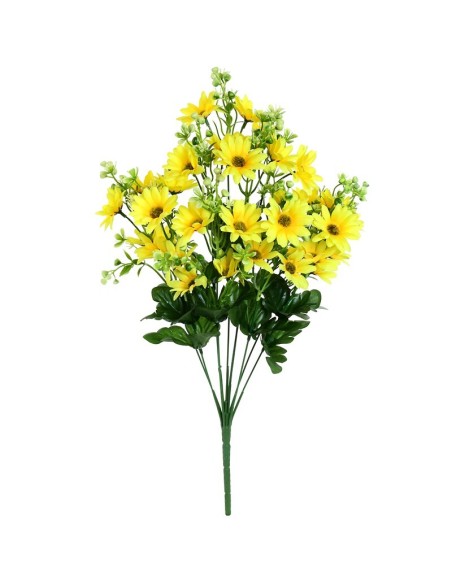 RAMO MARGARITAS X 10-54 CM (AMARILLO)