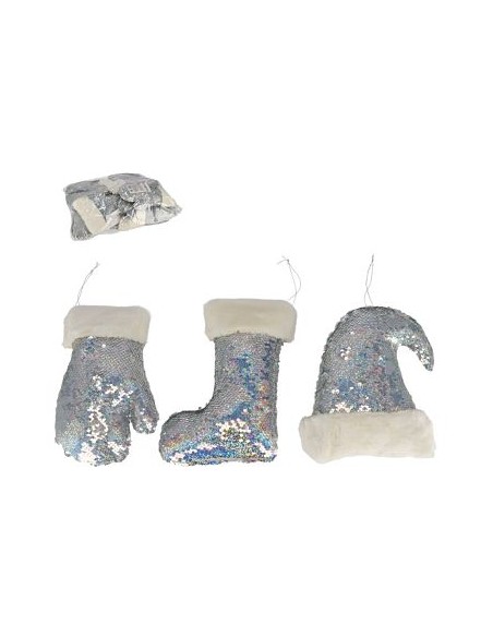 COLGANTE FIGURA PLATA LENT DEC 3SUR 20CM