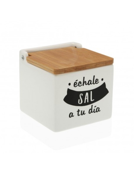 SALERO TAPA BAMBÚ  ECHALE SAL SALERO TAPA BAMBÚ  ECHALE SAL