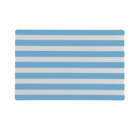 SALVAMANTEL RAYAS AZUL CLARO