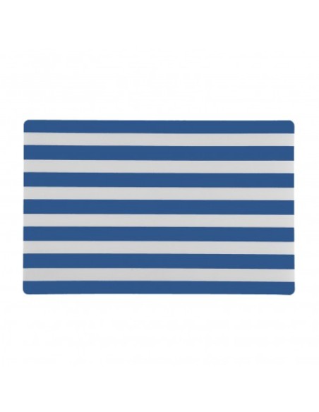 SALVAMANTEL RAYAS AZUL