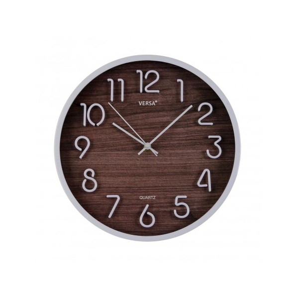 RELOJ PARED PLASTICO 30CM