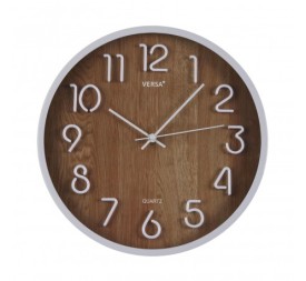RELOJ PARED 30CM PLASTICO