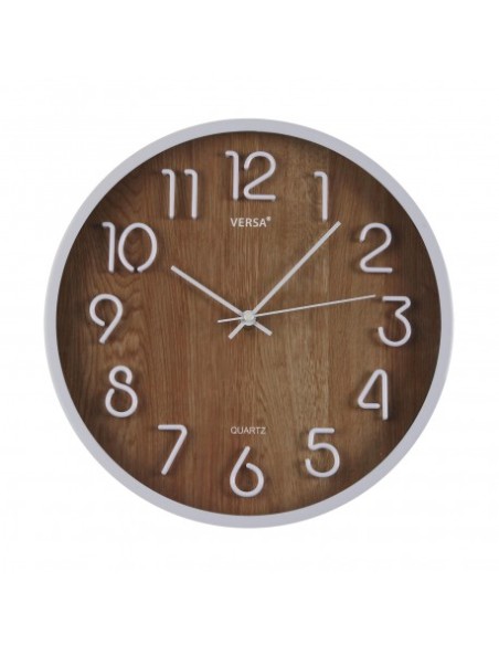 RELOJ PARED 30CM PLASTICO
