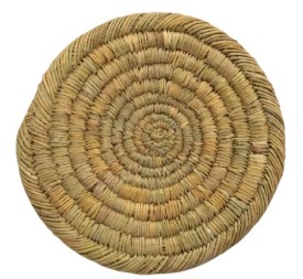 SALVAMANTEL HOJA DE PALMA 26CM