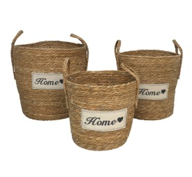 SET 3 PONGOTODOS NATURA 40X40X41 CM