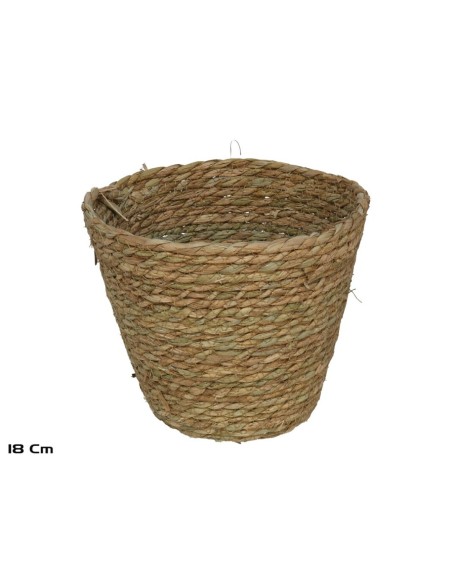 CESTA / MACETERO NATURA 12X18X18 CM