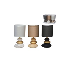 LAMPARA MESA CERAMICA TIBATI 26CM 3 SURT.