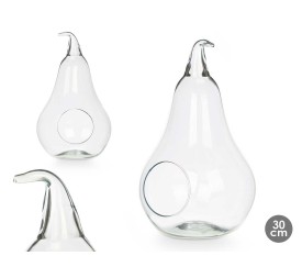 PERA CRISTAL CON AGUJERO 30CM