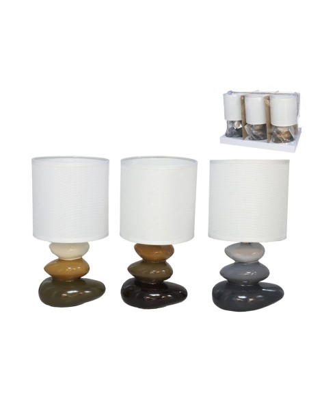 LAMPARA DE MESA CLAES CERAMICA SURTIDO