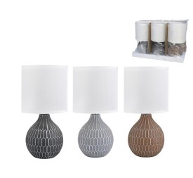 LAMPARA MESA CERAMICA HONEYCOMB 27,5CM