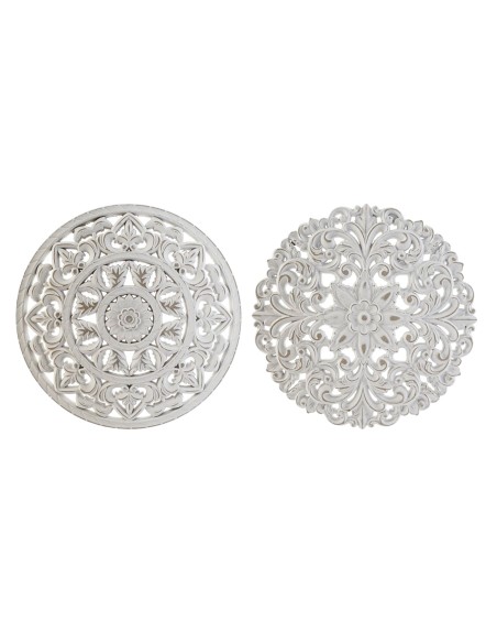 DECORACION PARED MDF 30X2X30 MANDALA 2 SURT.