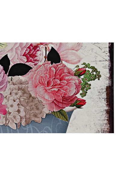 DECORACION PARED METAL 30X1X30 10CM. BAÑO 2 SURT.