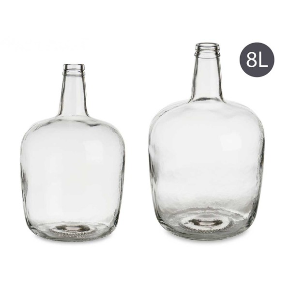 GARRAFA CRISTAL 8 L TRANSPARENTE