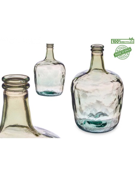 BOTELLA DECORATIVA VIDRIO LISA 8L CHAMPAN