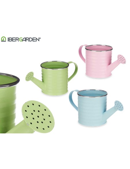 MACETERO REGADERA ZIG ZAG FILO PLATA SURT 3