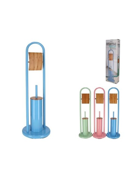 PORTARROLLO-ESCOBILLERO INACUA 22X80CM 3