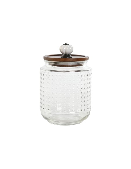 BOTE CRISTAL ACACIA 10X10X15,7 600ML RELIEVE