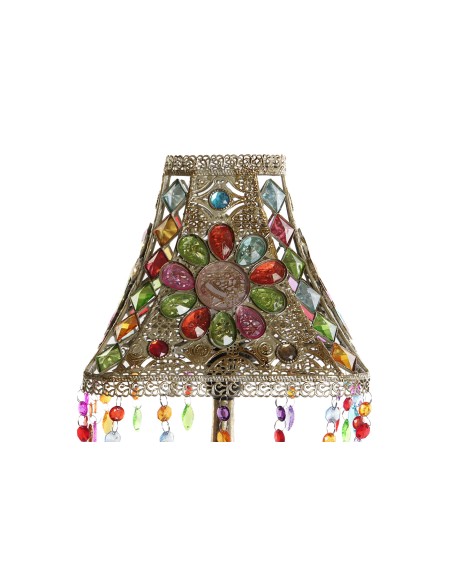 LAMPARA SOBREMESA METAL ACRILICO 25X25X51 COBRIZO