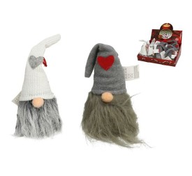 COLGANTE SANTA C/CORAZÓN 15CM 2STD