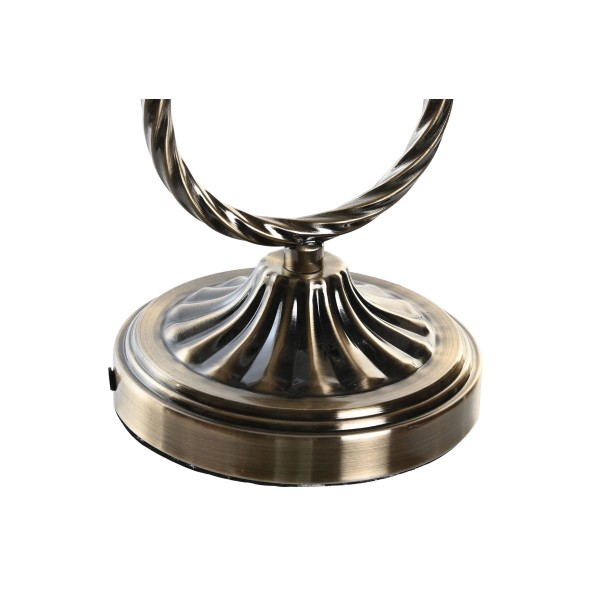 LAMPARA SOBREMESA METAL 24X15X55 MOSAICO 2 SURT.