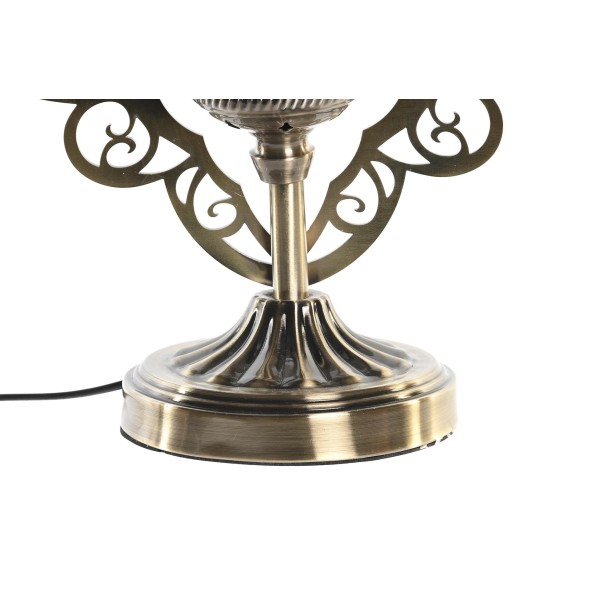 LAMPARA SOBREMESA METAL 20X15X42 MOSAICO 2 SURT.