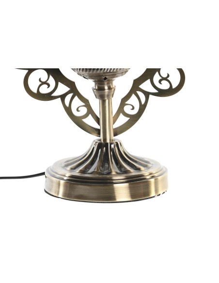 LAMPARA SOBREMESA METAL 20X15X42 MOSAICO 2 SURT.