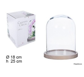 CAMPANA DE CRISTAL 18X25CM