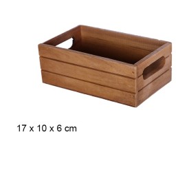 CAJA MADERA CAOBA 17X10X6CM