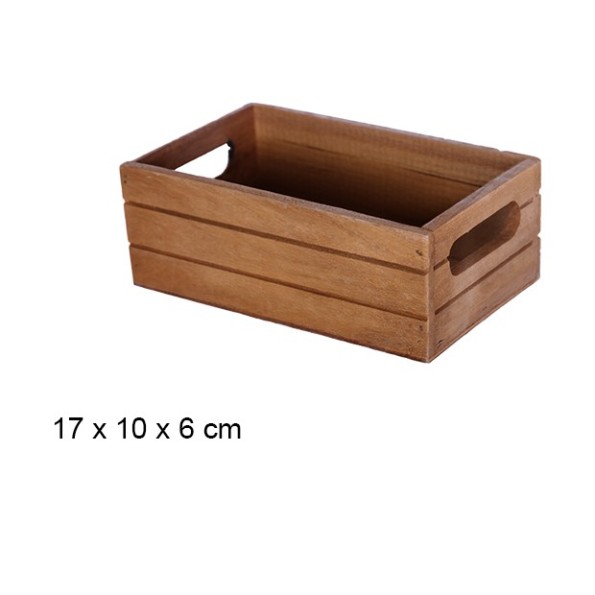 CAJA MADERA CAOBA 17X10X6CM