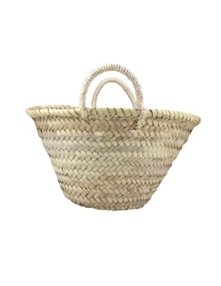 Cesto Cuerda Natural 20x18cm - Artesanía al por Mayor | Mundo Flor
