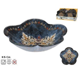 BOWL CRISTAL FLOR SHIELD 11,5X11,5CM