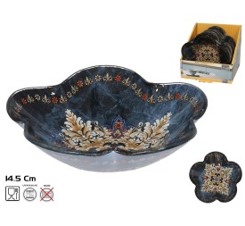 BOWL CRISTAL FLOR SHIELD 14,5X14,5CM