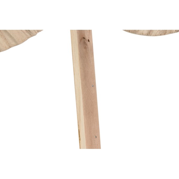 DECORACION PAULOWNIA 38,5X2,3X59 HOJA NATURAL