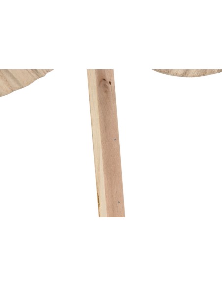 DECORACION PAULOWNIA 38,5X2,3X59 HOJA NATURAL