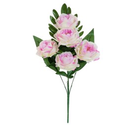 CONJUNTO PEONIA X 5-50CM (MALVA)