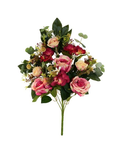 CONJUNTO ROSAS -CAPULLOS (A)-56CM (ROSA)