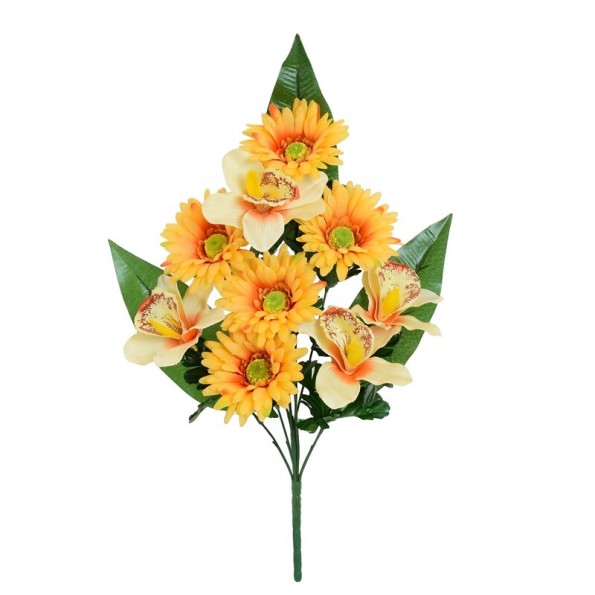 CONJUNTO GERBERA-ORQUIDEA X 9-51 CM (NA)