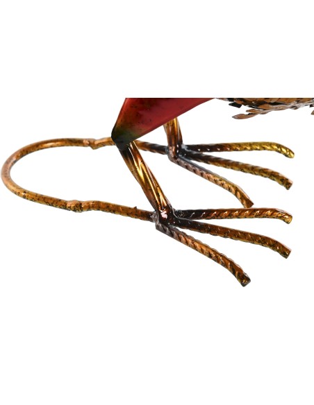 FIGURA METAL 49,5X15,2X34,9 FAISAN 2 SURT.