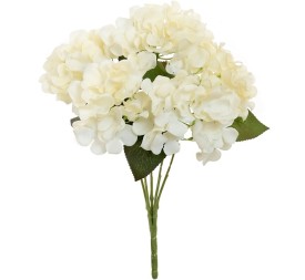 RAMO HORTENSIA (A) X 5-46 CM (CREMA)