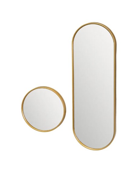 S/2 ESPEJO PP ORO