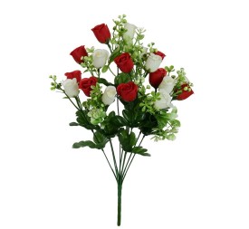 RAMO CAPULLOS MINI X 9 X18-50CM (ROJO)