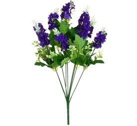 RAMO MINI LILAS  X 9- 54 CM (MORADO)