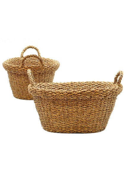 CESTO ASA OVALADO MED BORDE ASAS