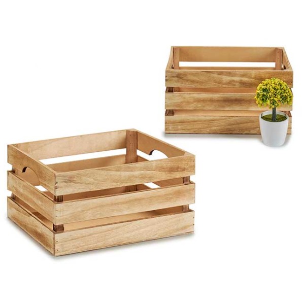 CAJA NATURAL QUEMADO 31X21X16CM