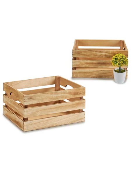 CAJA NATURAL QUEMADO 31X21X16 CM
