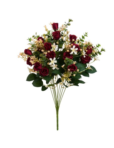 Mayorista Ramo Grande Encarado Capullitos Rojos Decoración Santos