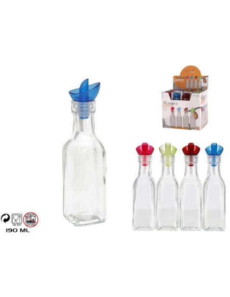 ACEITERA CONNY 190 ML. - CRISTAL